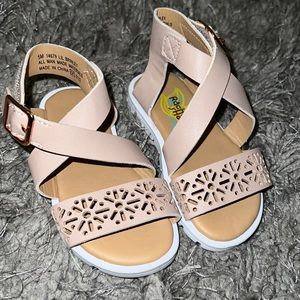 Taupe sandals